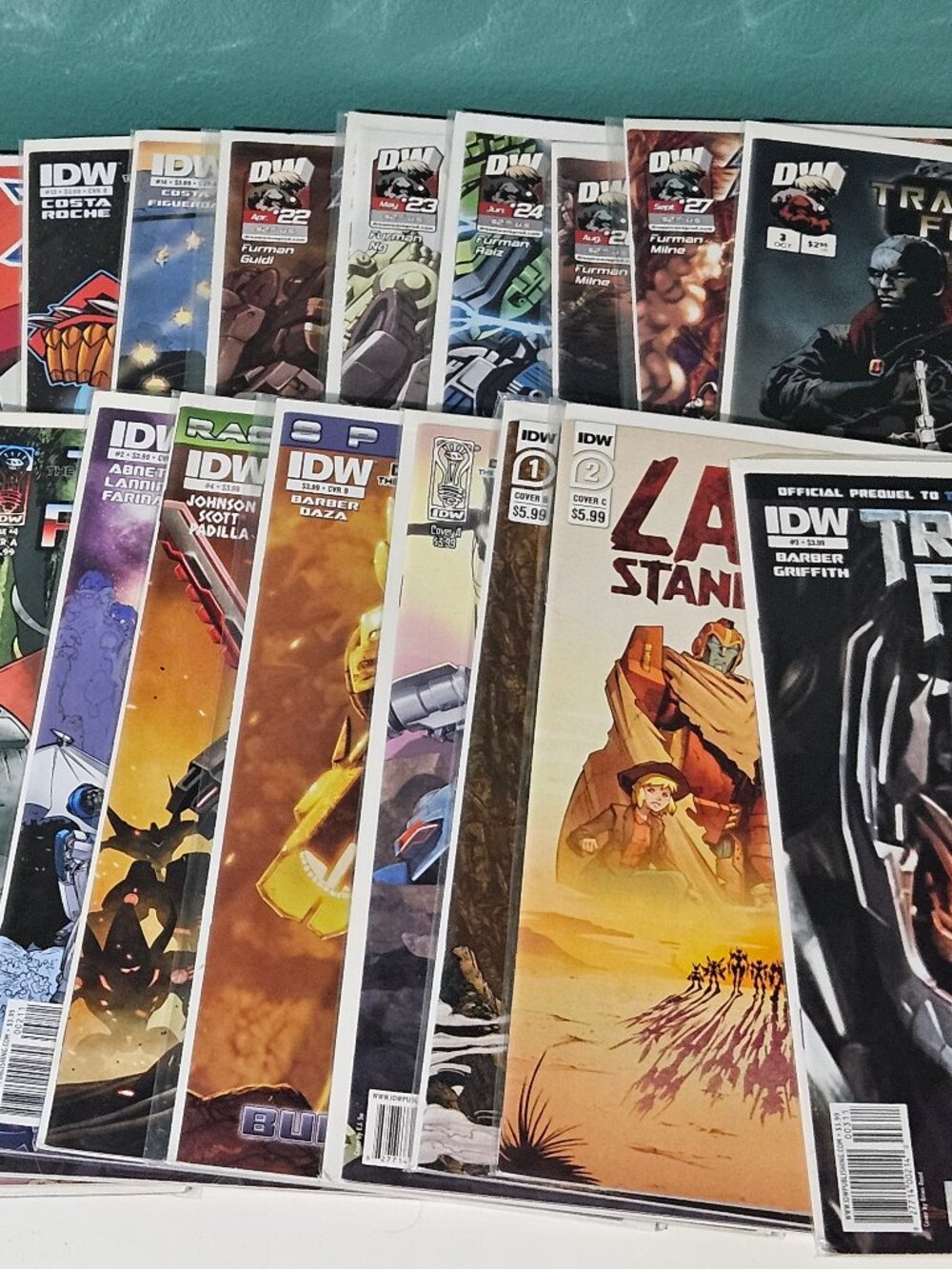 Transformers Comic Book Lot of 22 Issues IDW Various Series C-046